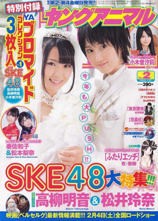 [Young Animal] 2012 No.02 AKB48 SKE48  [10P]