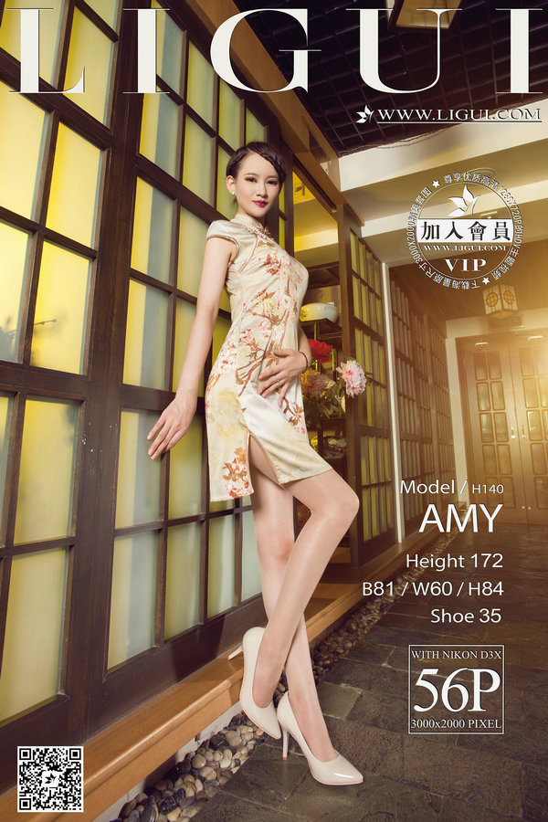 [Ligui丽柜] 2015.10.29 网络丽人 Model AMY [56P]