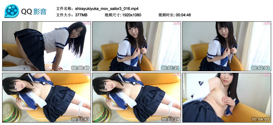 [Cosdoki] Yuka Shirayuki 白雪結花 shirayukiyuka_mov_sailor3 [MP4-377MB]