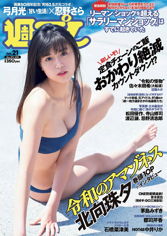 [Weekly Playboy] 2019 No.21 北向珠夕 郡司芹香 中井りか 茅島みずき 石橋菜津美 忍野さら [97P] ...