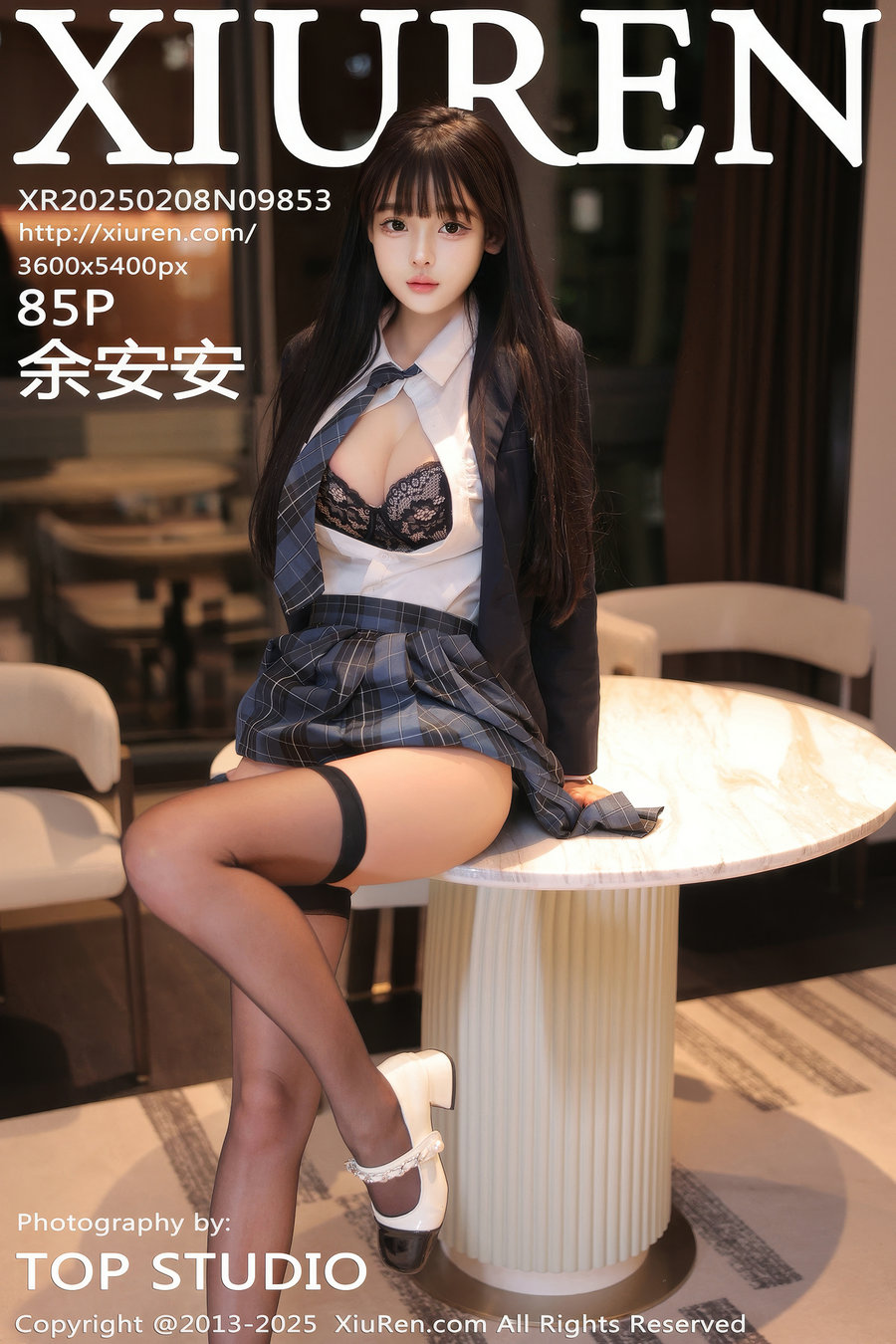 [秀人美媛馆] 2025.02.08 No.9853 余安安 [85P777MB]