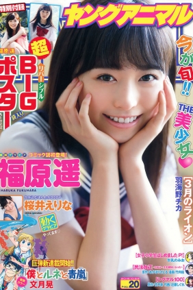 [Young Animal] 2015 No.20 福原遥 桜井えりな [19P]