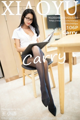 [XIAOYU]语画界 2020.04.02 Vol.281 Carry [105P493MB]